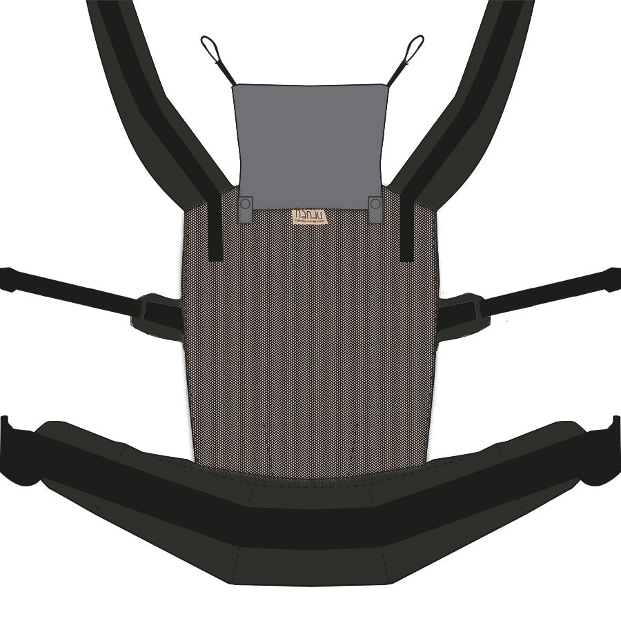 NANDU Bébi Csatos hordozó