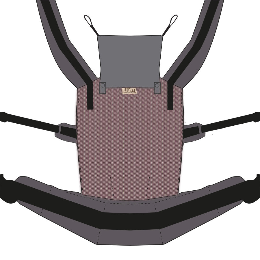 NANDU Bébi Csatos hordozó