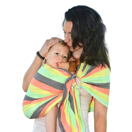 Karikás hordozókendő